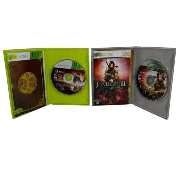 Xbox 360 - Fable 2 & 3 Bundle - CIB - Tested/Works - Picture 3 of 5